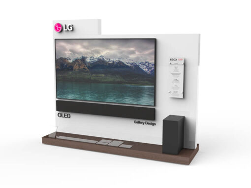 LG Dixons Front Row Display